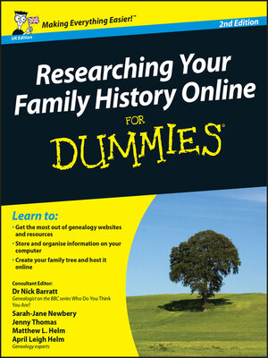 cover image of Researching Your Family History Online For Dummies